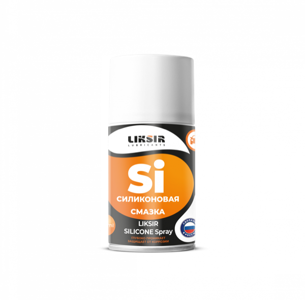 Силиконовая смазка LIKSIR SILICONE Spray, фасовка 340 мл